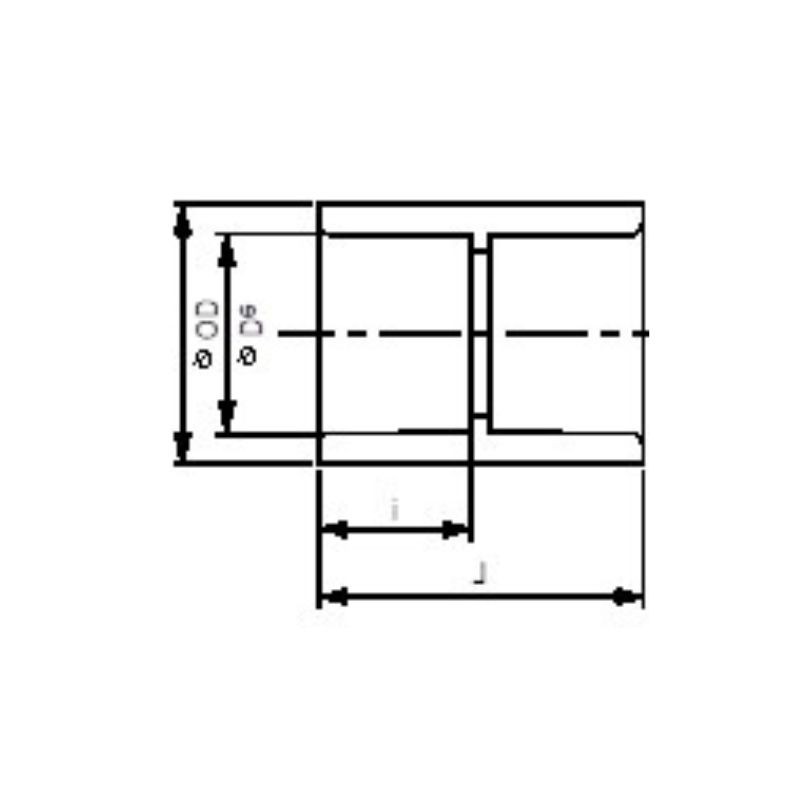 ANSI COUPLING (Socket*Socket) 1/2"